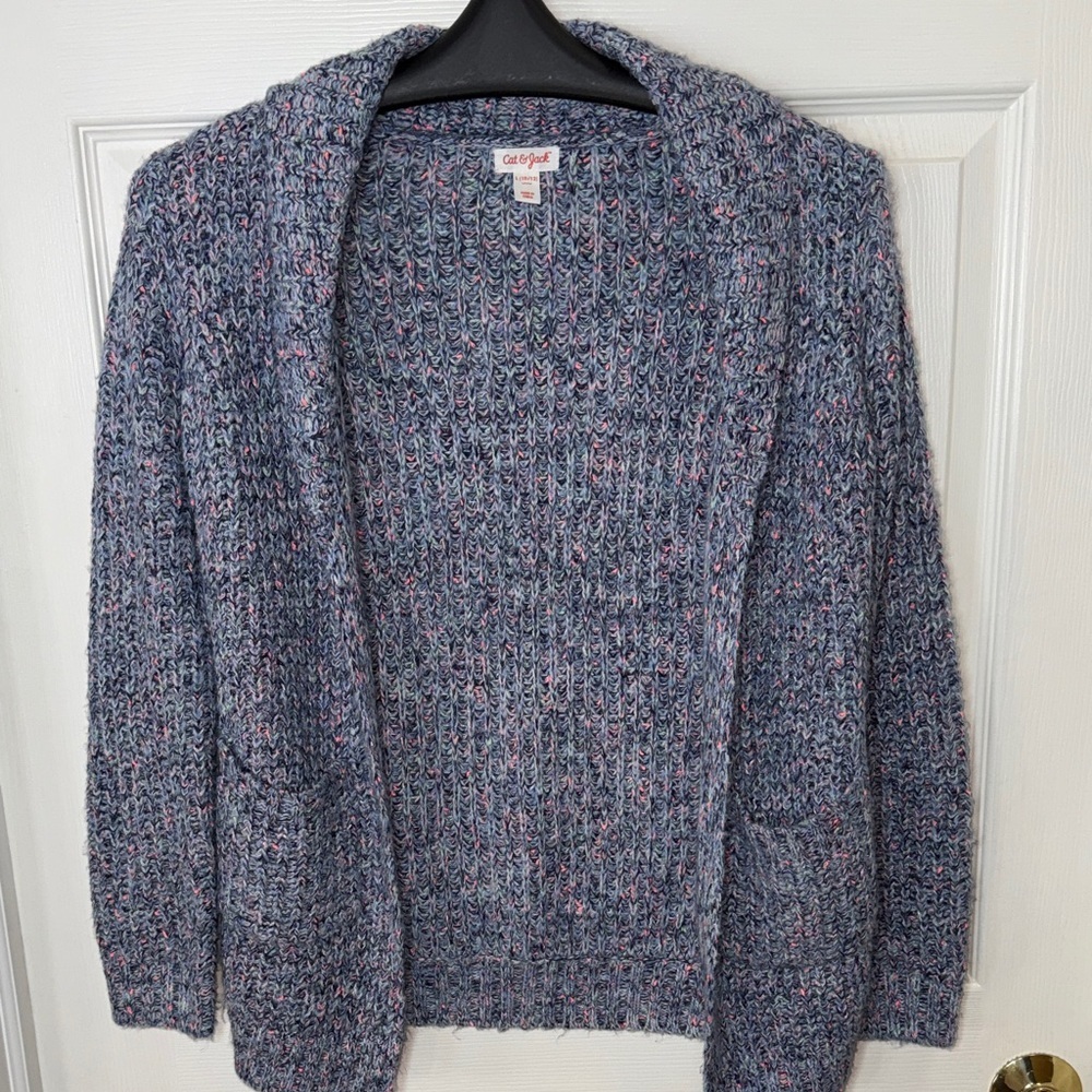 Cat & Jack Multi-color Knit Cardigan
